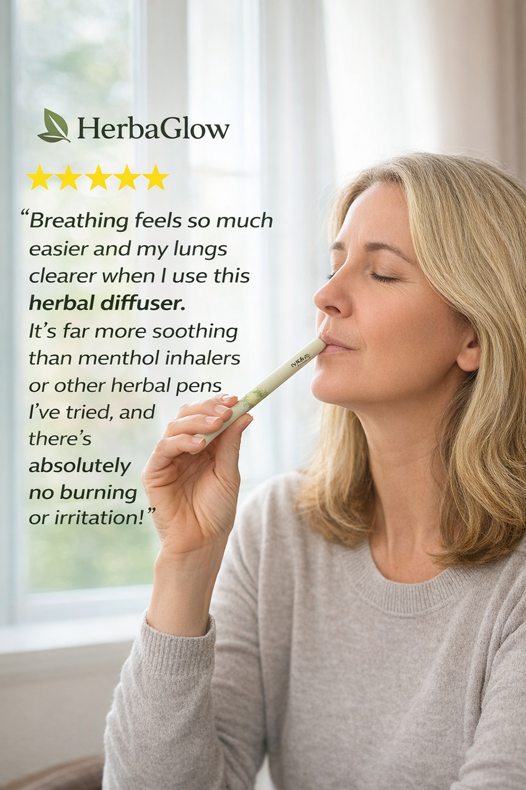 HerbaGlow Natural Diffuser