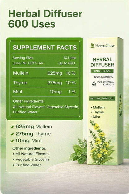 HerbaGlow Natural Diffuser